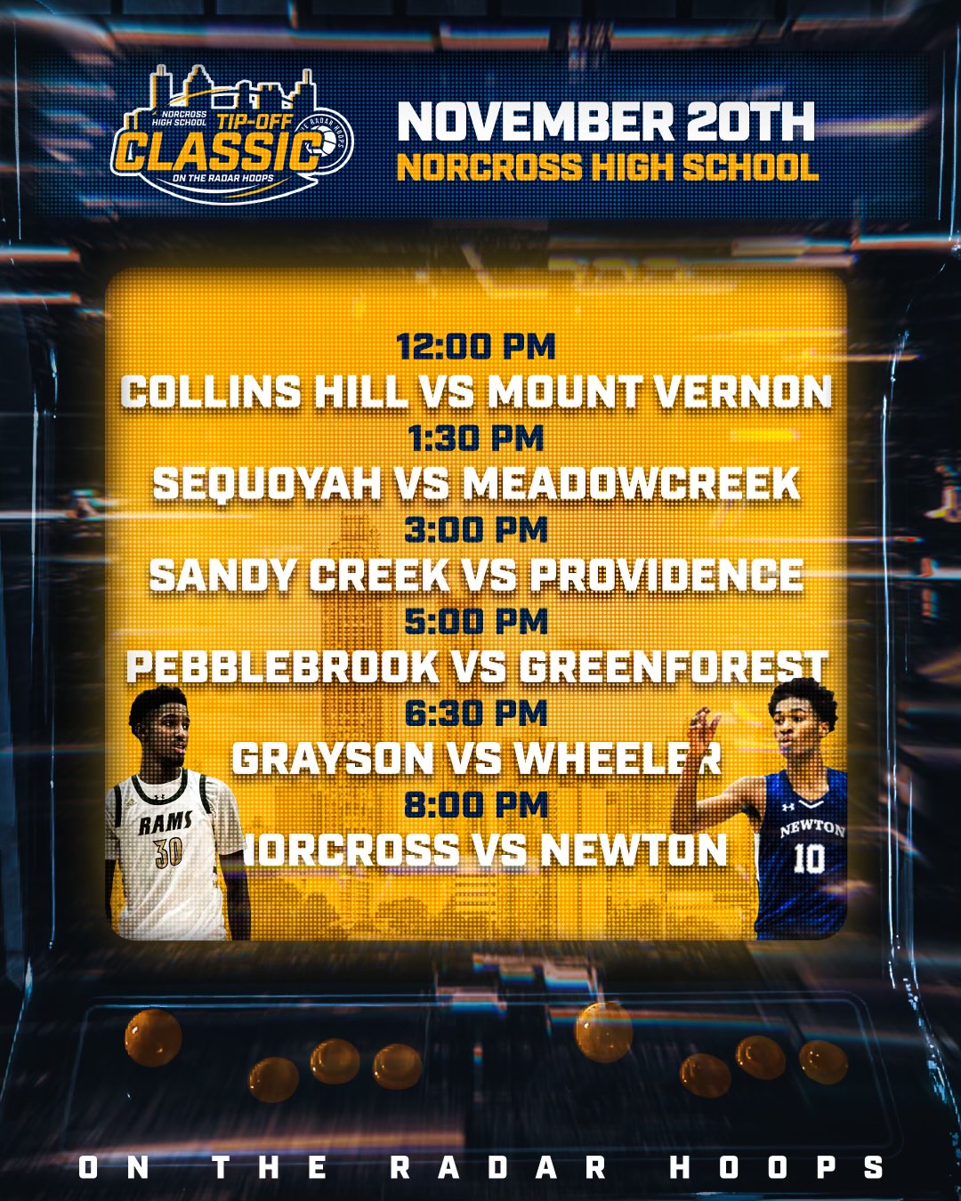PREVIEW: On the Radar Hoops Tip-Off Classic (High School) - October 29, 2021