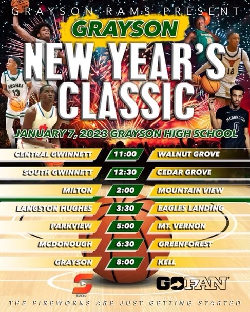 Grayson New Year's Classic Difference Makers - January 9, 2023