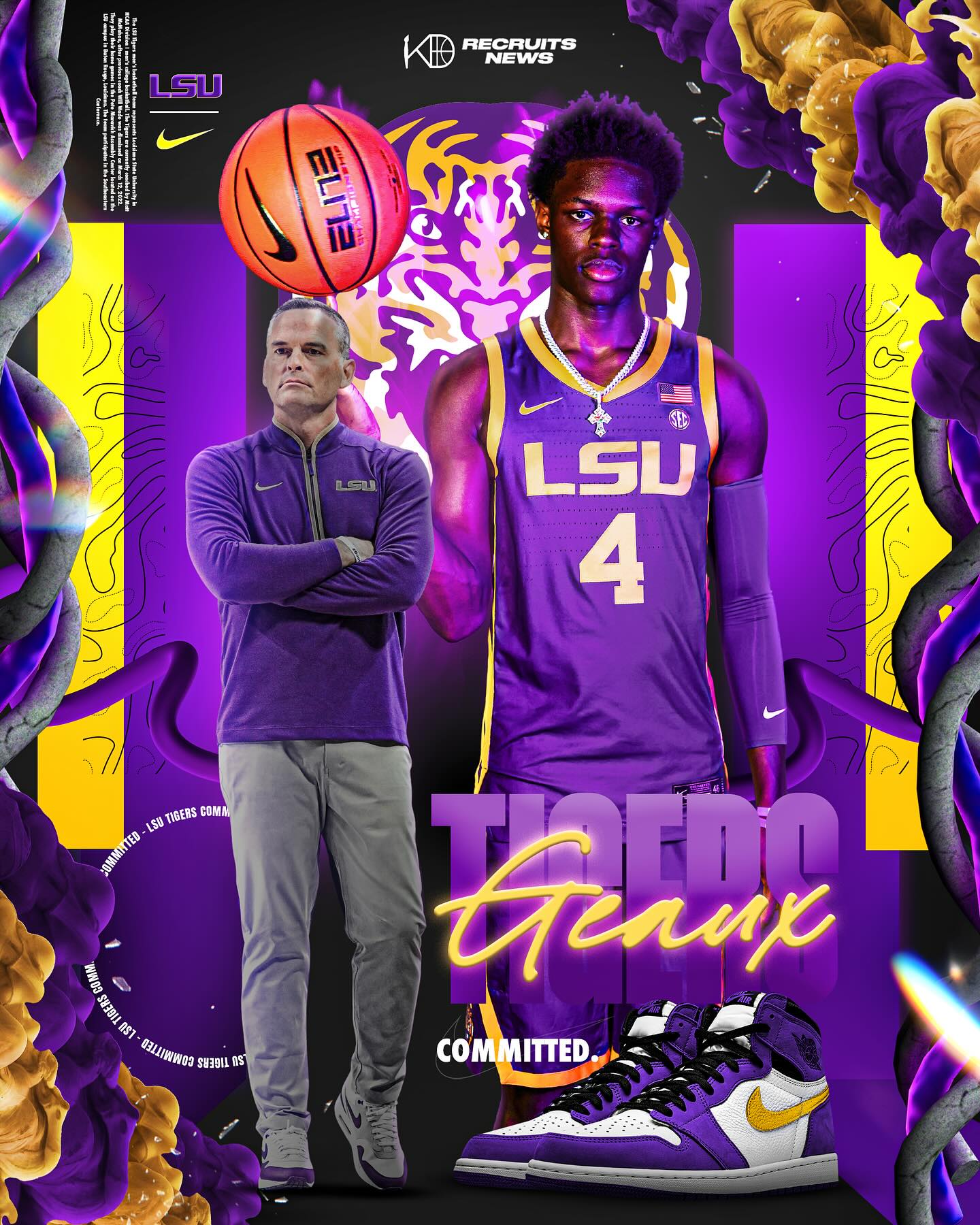OTR Hoops News: Four-star Small Forward Commits to LSU - October 19, 2025